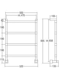 ����������������� ������� Margaroli Panorama 742-4 (695�520) ����, 7424704CRN