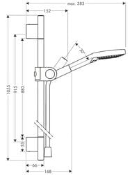 ������� ����� Axor Uno 27987340 (������, �����, ����� 3 ���� �����) ���� ������ ����
