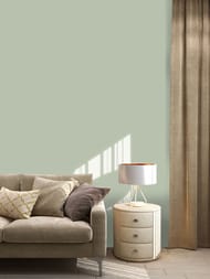 Обои виниловые на флизелине Grandeco Artist (1,06х10,05) моноколор, зеленые R129015 (рул.)