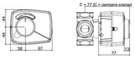 ������������� ���������� ESBE ARA655, 220�, 6��, 60���,  12120900