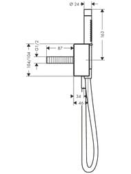 ������� ����� Axor Edge 46521000 �������� �������, ����� stick, �����, ����������, ����