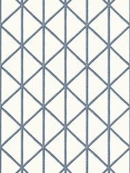 Обои бумажные Thibaut Tropics (0,69х8,22) синие T10139 (рулон)