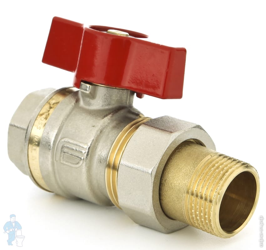 *Кран шаровый с американкой DANFOSS PN40 3/4" 065B8204 | Афоня.рф, цена ...