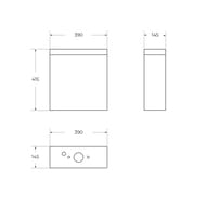 ������ ��������� BelBagno Luce (525�365�320) ������������,� ��������,����� BB076CH-TOR/SC