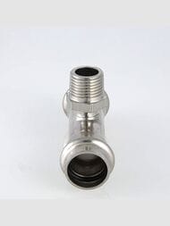 Пресс тройник VALTEC 22х1/2"Нх22, нерж. сталь, VTi.933.I.220422 — изображение 7