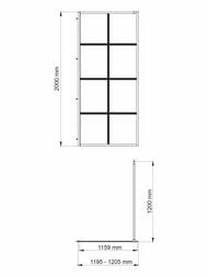 ������� ����������� WasserKRAFT Glan (1200�2000) ���������� ������ WasserSchutz/������� ������ 66W40