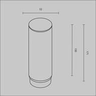 ������� ������������ ��� Maytoni Focus LED (����� ���) RingLAcr-12-W 12��, �����
