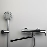 Смеситель для ванны/душа WasserKRAFT Berkel 4802L настенный, однозахватный, душ. гарнитур, хром