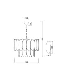 ������ Freya Demure (�����) FR5189PL-09CH, IP20,����