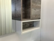 Зеркало-шкаф COMFORTY Турин-120 (11801х800х140) напольный, дуб бежевый 00004137136