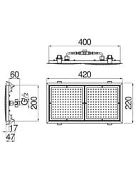 ������� ��� NOBILI ������������, 420�220 ��, �������������, ���� AD139/37CCR