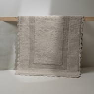 Коврик для ванной комнаты IDDIS Декор (Decor), 70x120, прямоуг., хлопок, серый, ID, DSQL02Ci12 — миниатюра 3