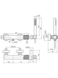 ��������� ��� ���� FIMA Carlo Frattini Spillo Tech �������������, � ���. ����������, ���� F3035TXCR