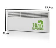 Конвектор настенный ENSTO FinnHeat 1000 Вт (853х389х85) электронный термостат, EPHBE10PR — изображение 7