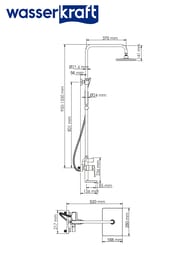 ������� ������� WasserKRAFT A15501 ������������� ���������, �������/������ ���, ���. ������