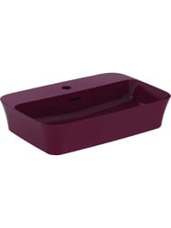 Умывальник IPALYSS Ideal Standard (550х380х145) отвер под смеситель, перелив, цв.pomegranate E2077V6