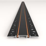 Шинопровод встраиваемый Elektrostandard Flat magnetic a063727, черный