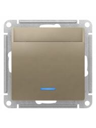 Выключатель Systeme Electric ATLASDESIGN карточный, механизм, ШАМПАНЬ ATN000567