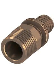 Соединение TECEflex прямое 20х1/2''Н, ниппель, бронза,  705603