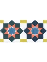 Декор KERAMA MARAZZI Алькасар (74х150) орнамент, многоцветный HGD\A327\16000 (шт.)