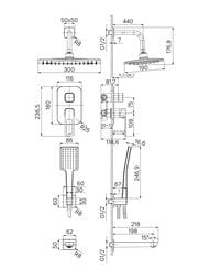 ������� ������� IDDIS Slide SLIBL03i68 ������������, �������/������ ���, � �������, ������ �������