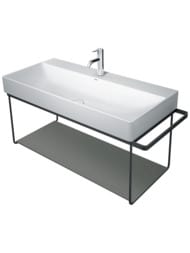 Полка стеклянная для консоли Duravit DuraSquare 970х380 серая 0099658700