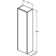 ����� Ideal Standard CONCA (370�250�1400) ���������, �������� ������� ��� T3956Y2