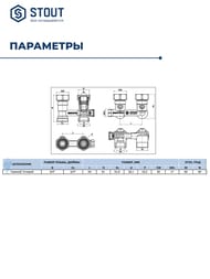 ���� ������� ����������� STOUT ��� ����������� ������� ������� 3/4" SVH 0003 0020