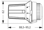 ������������ DANFOSS RAW 5010, 8-28*�, ����������, ��������� ����. 013G5010/013G7080