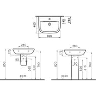 �������� Vitra S20 (460�600�175) � ���������� ��� ���������, ��������. ��������,����� 5503B003-0001