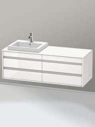 ����� ��� ���������� Duravit Ketho 1400�550�496 4 �����, ����� ������ KT6757L2222