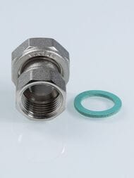 Муфта VALTEC 1"х3/4" ВВ с накидной гайкой, VTr.614.N.0605