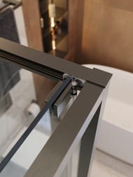 Душевой уголок CEZARES LUX-AH-FS-1-70/90-C-GM