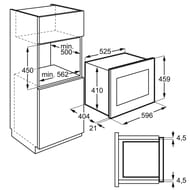 ������������� ���� AEG MBE2658DEM (459x596x404) ������������, � ������, 900 ��, ����.�����