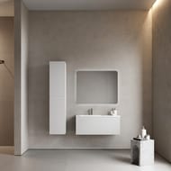 Тумба подвесная SANCOS Snob R 1.0 995х445х406, 1 ящик, доводчик, Bianco ,SNR1.0100LW