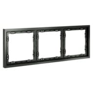 Рамка на 3 поста Voltum S70 VLS100306, титановый