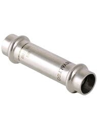 Муфта надвижная VALTEC 18х18 нерж.сталь, VTi.904.I.001818 — миниатюра 1