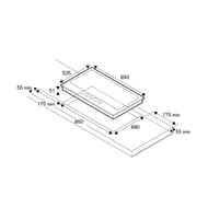������� �������� ������ Bertazzoni Professional (893�525) 5 ����. (1���), ������ ������ P905CPROGNE