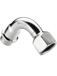 Отвод пресс VALTEC 28х3/4"В, 90° нерж. сталь VTi.956.I.002805 — миниатюра 1