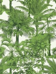 Обои бумажные Thibaut Tropics (0,69х8,22) зеленые T10103 (рулон)