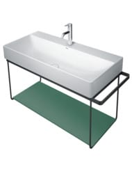 Полка стеклянная для консоли Duravit DuraSquare 770х380 нефритовая 0099678500