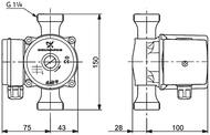 ����� �������������� GRUNDFOS UP 20-15N ��� ���, ��� ����, 59641500