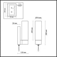 ��������� ��� ������ Odeon Light Tingi 2660/1W, ����