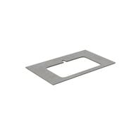 Столешница KERAMA MARAZZI PLAZA Next 800х480х9 для тумбы, цвет серый PL2.DL500920R\80