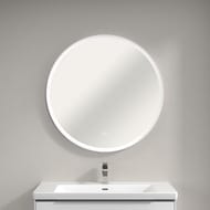 Зеркало с подсветкой Villeroy&Boch Subway 3.0 910х910х45мм, алюминиевая рама A4649100