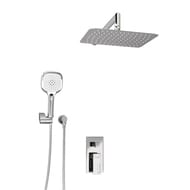 Душевая система WasserKRAFT A16069 встраиваемый смеситель, верхний/ручной душ, хром