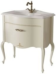 Тумба под раковину Caprigo Бурже 80 bianco antico 840х950х460 11012-011