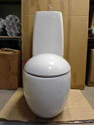 Уценка! Унитаз компакт Laufen ILBAGNOALESSI ONE (720х370х950) универс. выпуск, сиденье SoftClose - уценка. — изображение 9