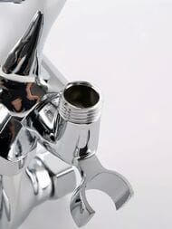 Смеситель для ванны с изливом и дивертором , FRAP хром, F22731-B