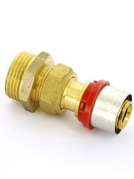 Соединитель пресс Tiemme 20х3/4"Н со сгоном 1650235 / 1667G202005CZ